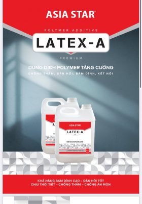 Phụ gia trộn vữa gốc polyme Latex A